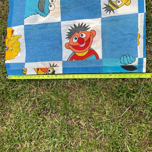 NEW Vintage 70s 80s SESAME STREET Muppets Kids Nursery Curtain Panels JP Stevens - Picture 8 of 11